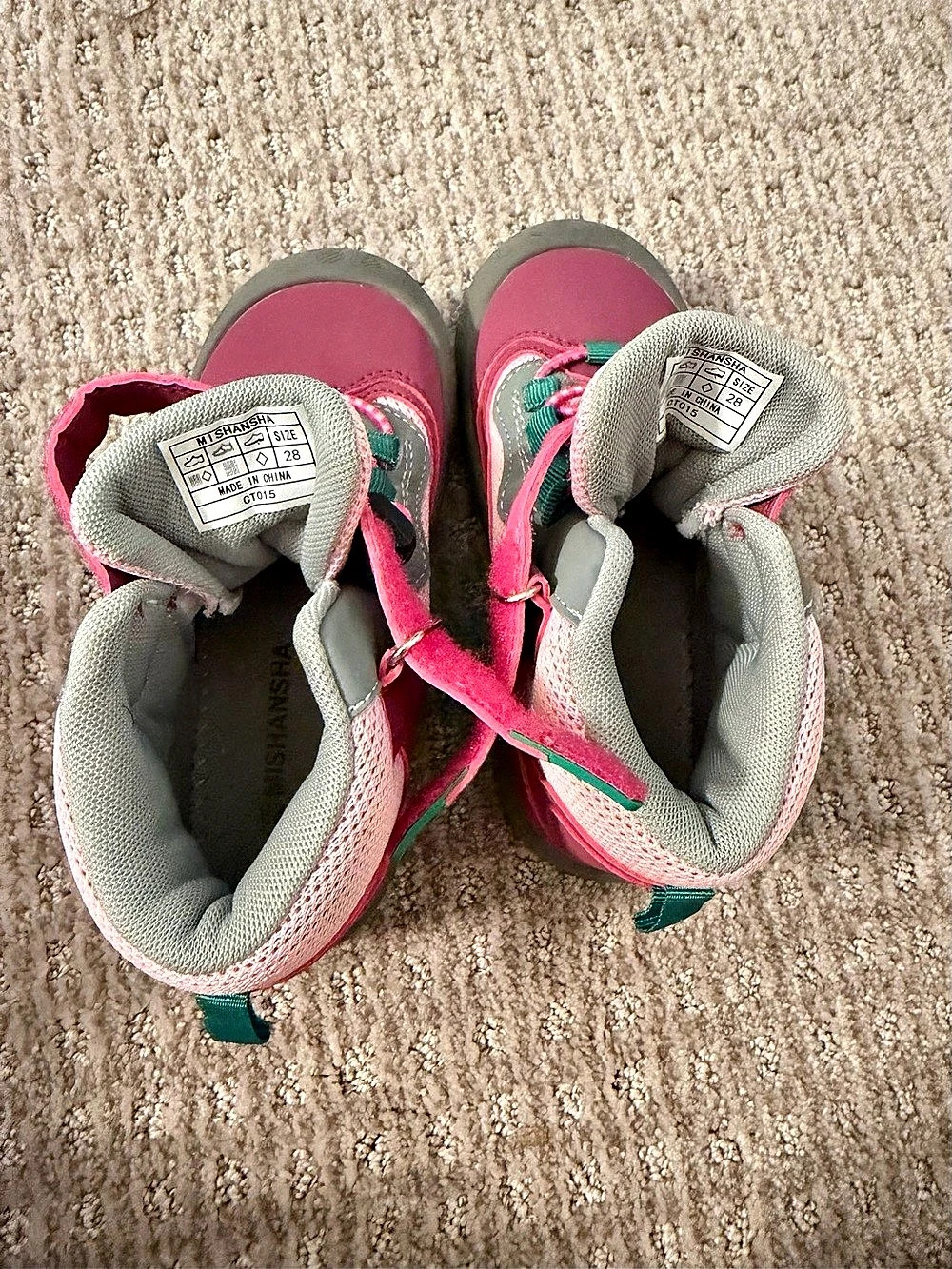 Mishansha Kids Water-Resistant Hiking Boots Trail Shoes US Little Kid 11 EU28 - Picture 3 of 4